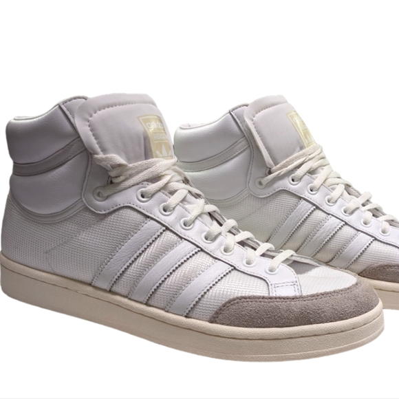adidas Other - adidas | Mens | Americana | Hi High Sneakers Shoes Casual - White | Size 11.5